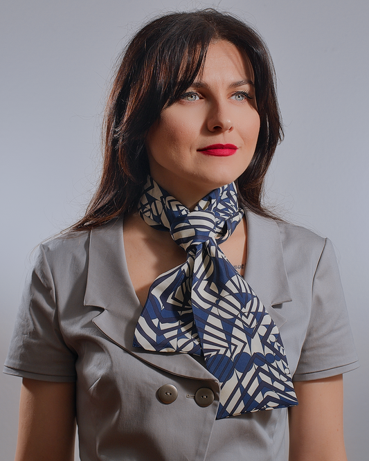 Silk Scarf – Optical Geometry